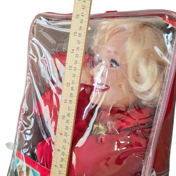 New Rare Carol Channing Ventriloquist Dummy Doll Puppet Goldberger Doll 30" Tall - Picture 5 of 8